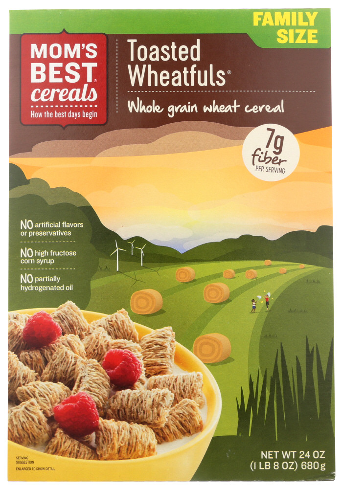 MOM TOASTED WHEATFULS ( 12 X 24 OZ )