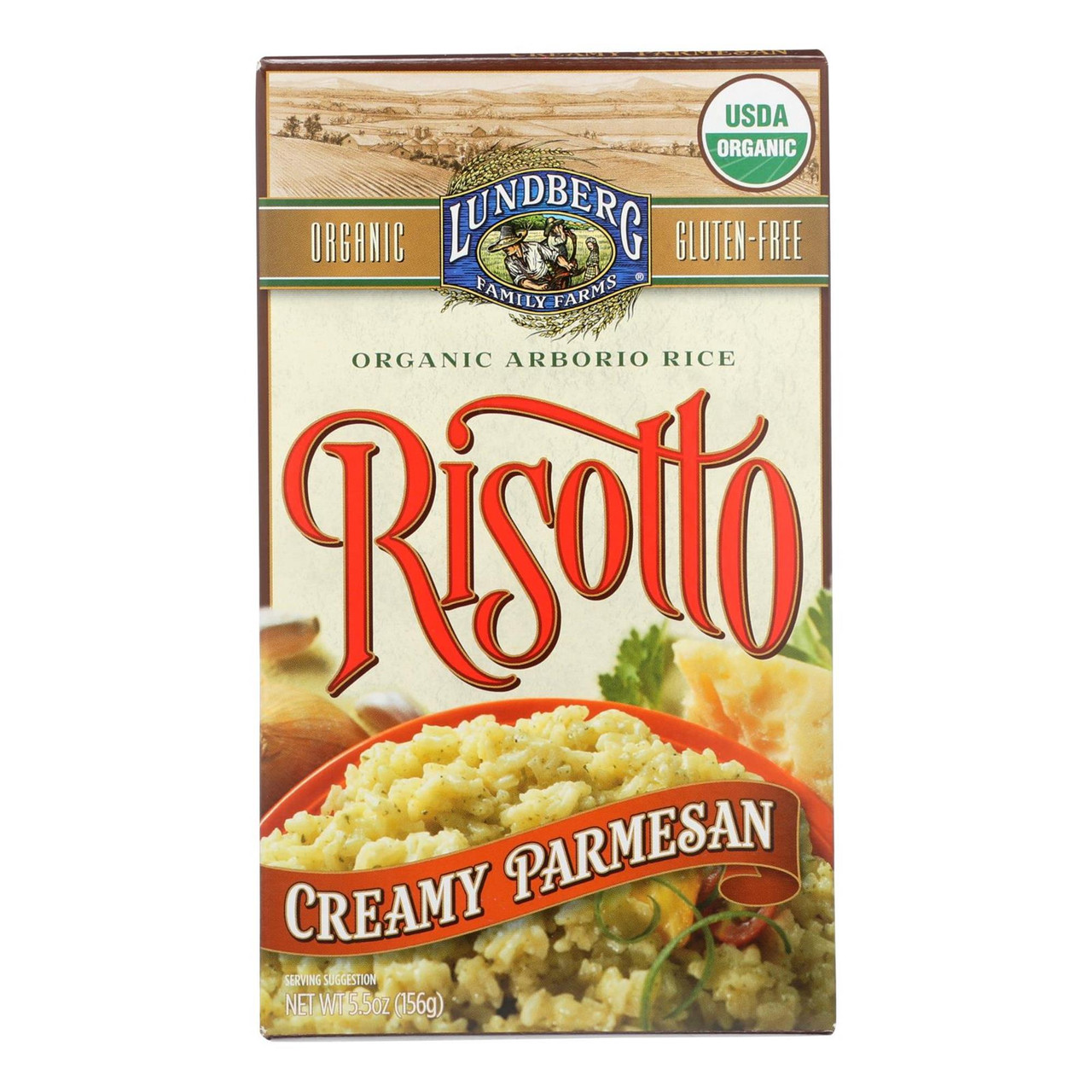 OG2 LUND CRMY PARM RISO ( 6 X 5.5 OZ )