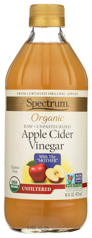 Spectrum Naturals Unfiltered Apple Cider Vinegar (12x16 Oz)