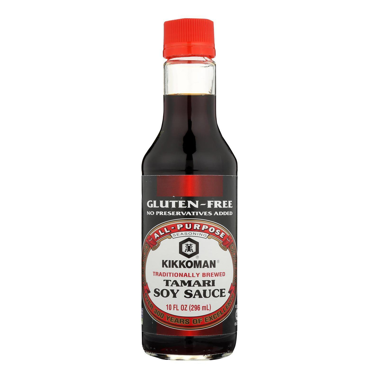 Kikkoman Gluten Free Tamari Soy Sauce (6x10 OZ)