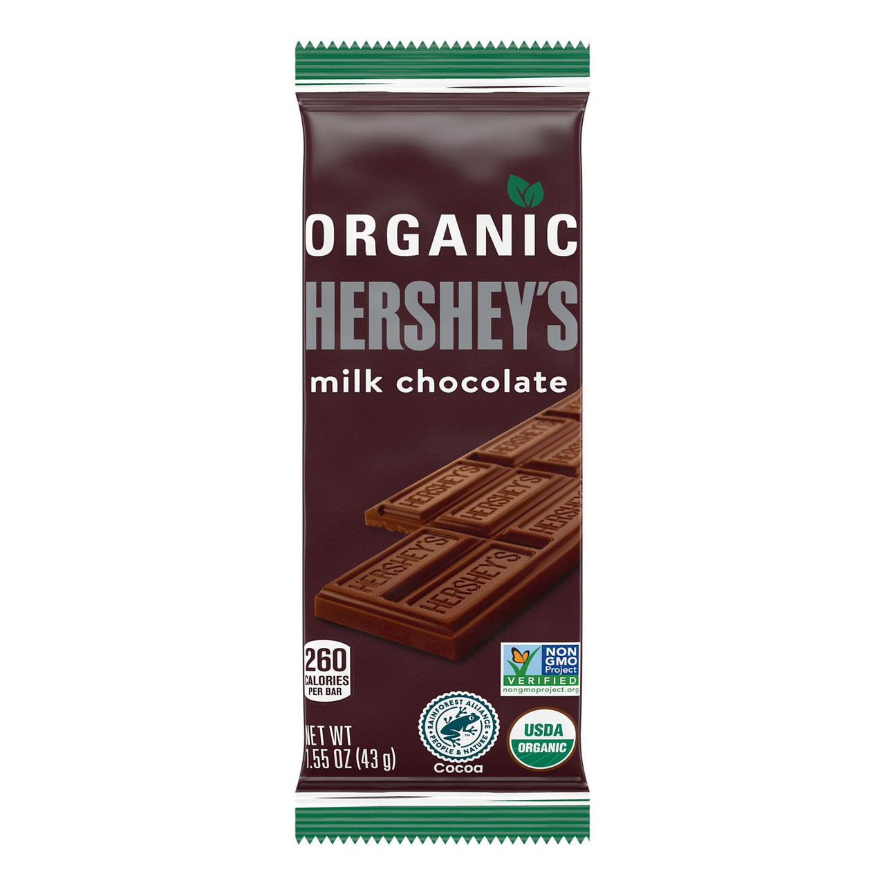 OG3 HERSHY MILK CHOC BAR ( 12 X 1.55 OZ   )