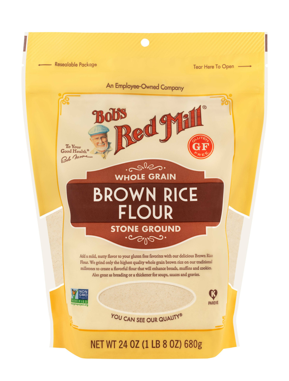BOBS BRWN RC FLR WHLGRN ( 4 X 24 OZ )