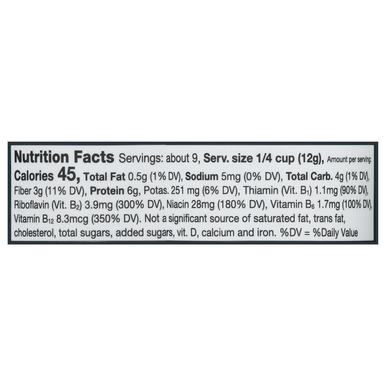 FC PREMIUM NUTRTNL YEAST ( 1 X 3.6 OZ   )