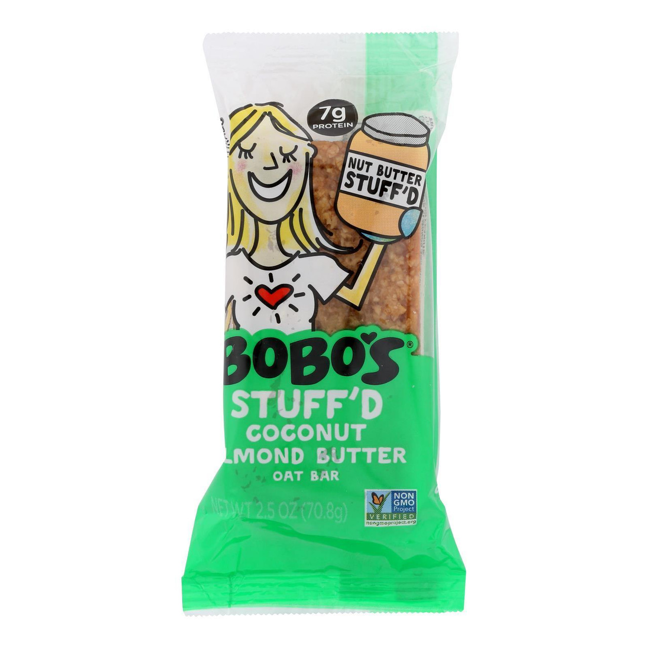 BOBOS STFDBR CNUT ALMBTR ( 12 X 2.5 OZ   )