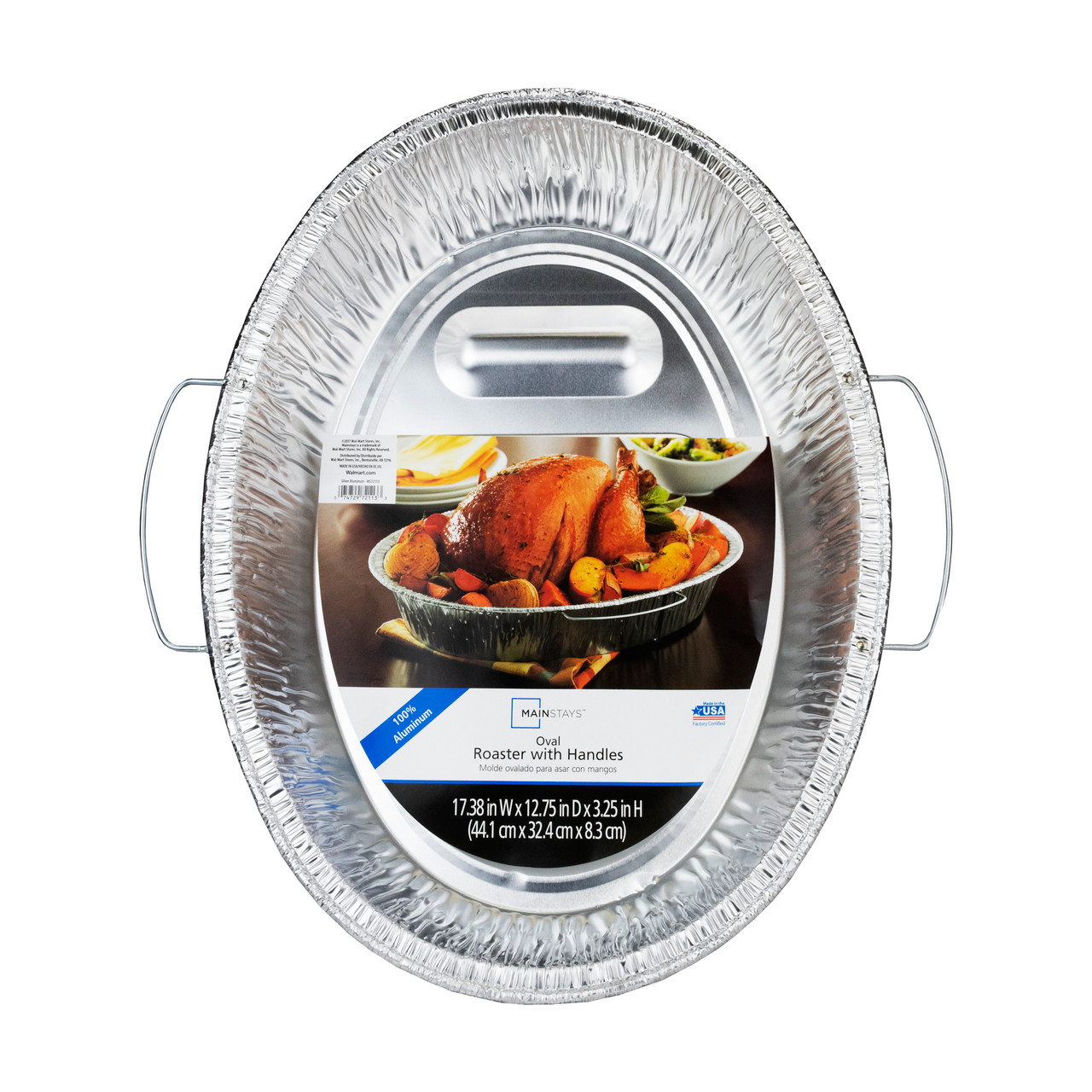 DURABLE OVAL HNDL ROASTR ( 12 X 1 CT   )