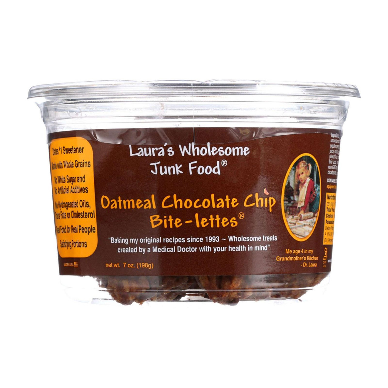LAURAS REG OAT CCHIP BRN ( 6 X 7 OZ   )