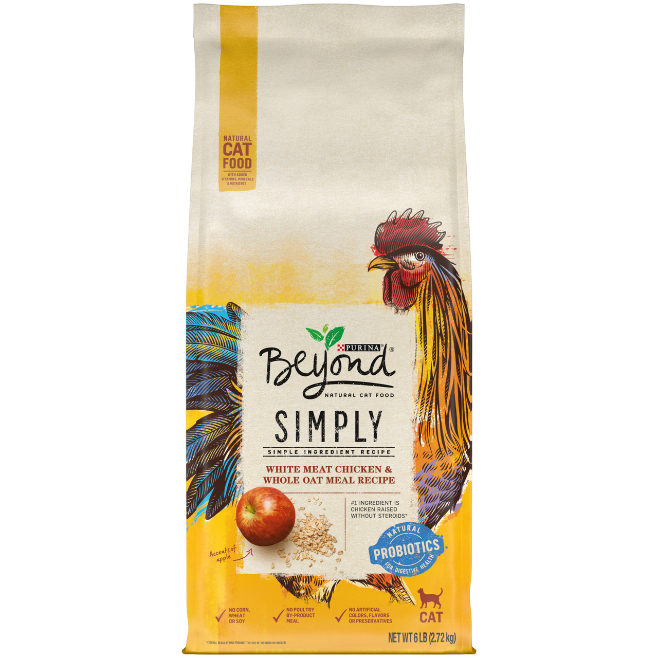 BEYOND CATFD SM CHKN/OAT ( 4 X 6 LB )