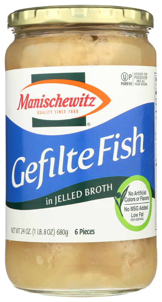 Manischewitz Gefilte Fsh Jelled (12x24OZ )