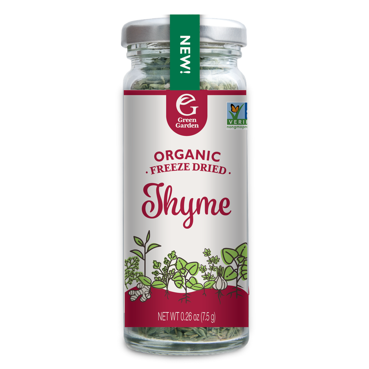 OG2 GNGDN FRZ DRD THYME ( 6 X 0.26 OZ   )