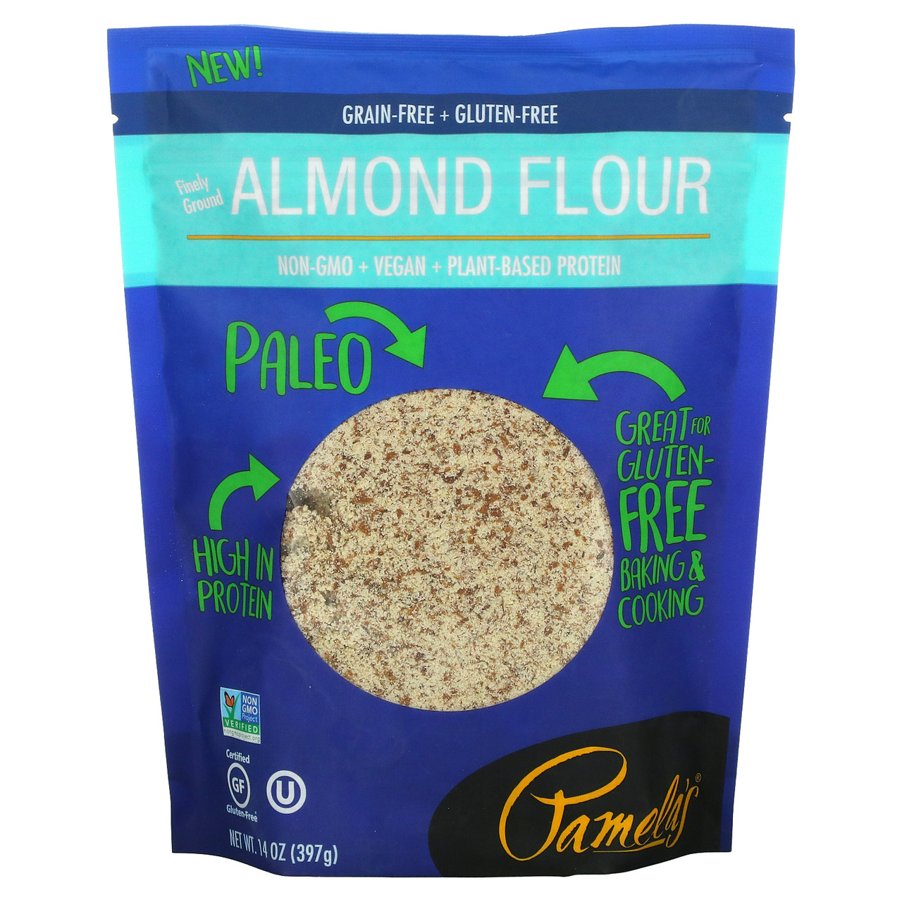 PAM ALMOND BAKING FLOUR ( 6 X 14 OZ )