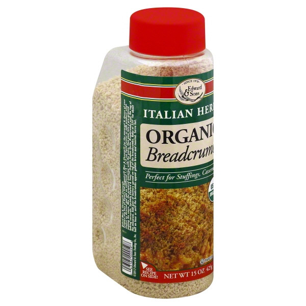 Edward & Sons Italian Herb Breadcrumbs (6x15 Oz)