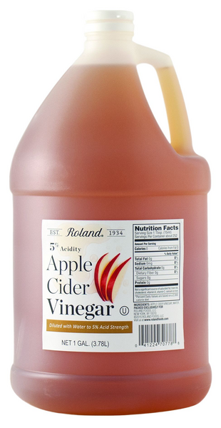 ROL APPLE CIDER VINEGAR ( 4 X 1 GAL )