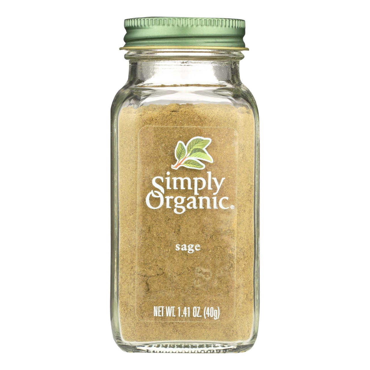 Simply Organic Ground Sage (1x1.80 Oz)