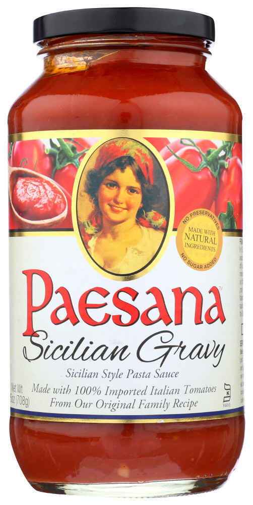 PAESANA SICILIAN GRAVY ( 6 X 25 OZ )