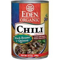 Eden Foods Chili Black Beans & Quinoa (12x14 Oz)