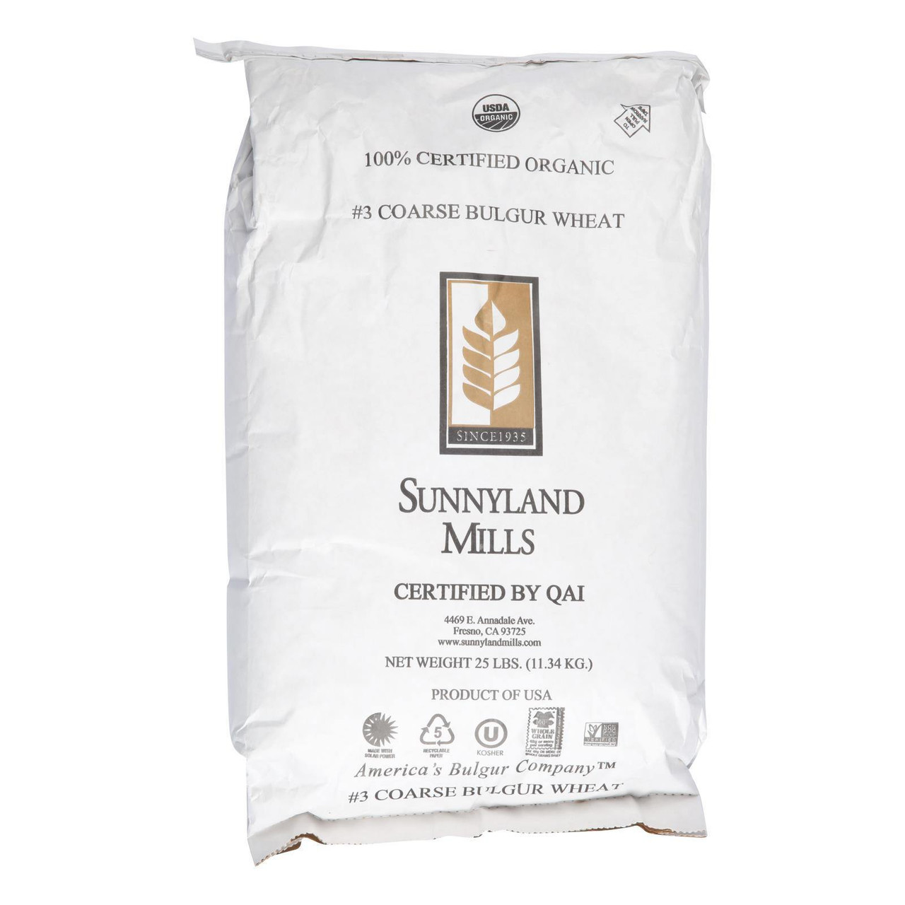 OG1 BULGUR MED COARSE #3 ( 1 X 25 LB )