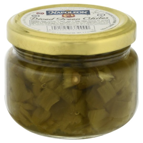 NAP DICED GREEN CHILES   ( 12 X 4 OZ   )