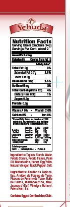 YEHUDA PASS GF PPR CRKR ( 12 X 4.4 OZ )