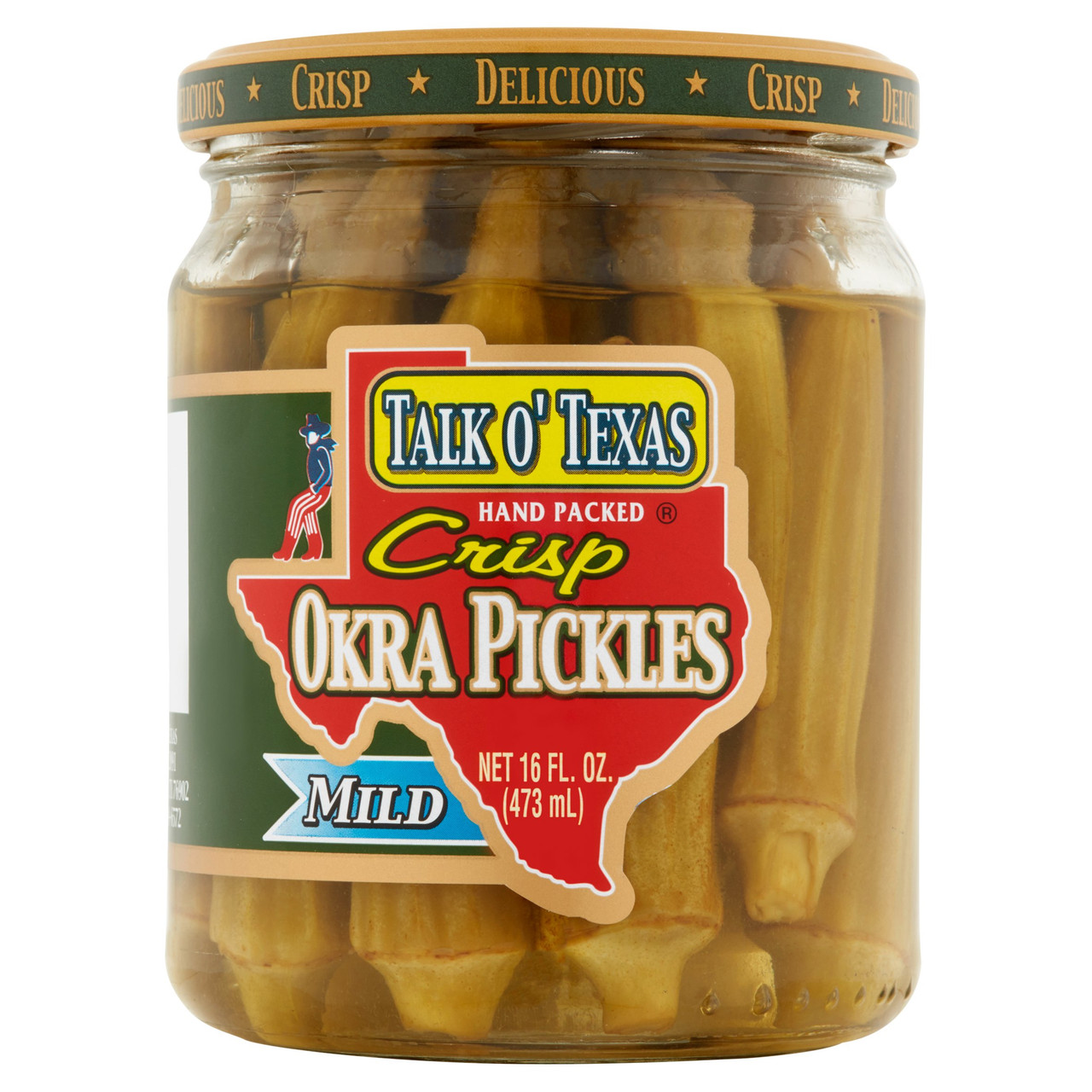 TALK O TEXAS OKRA MILD ( 12 X 16 OZ )