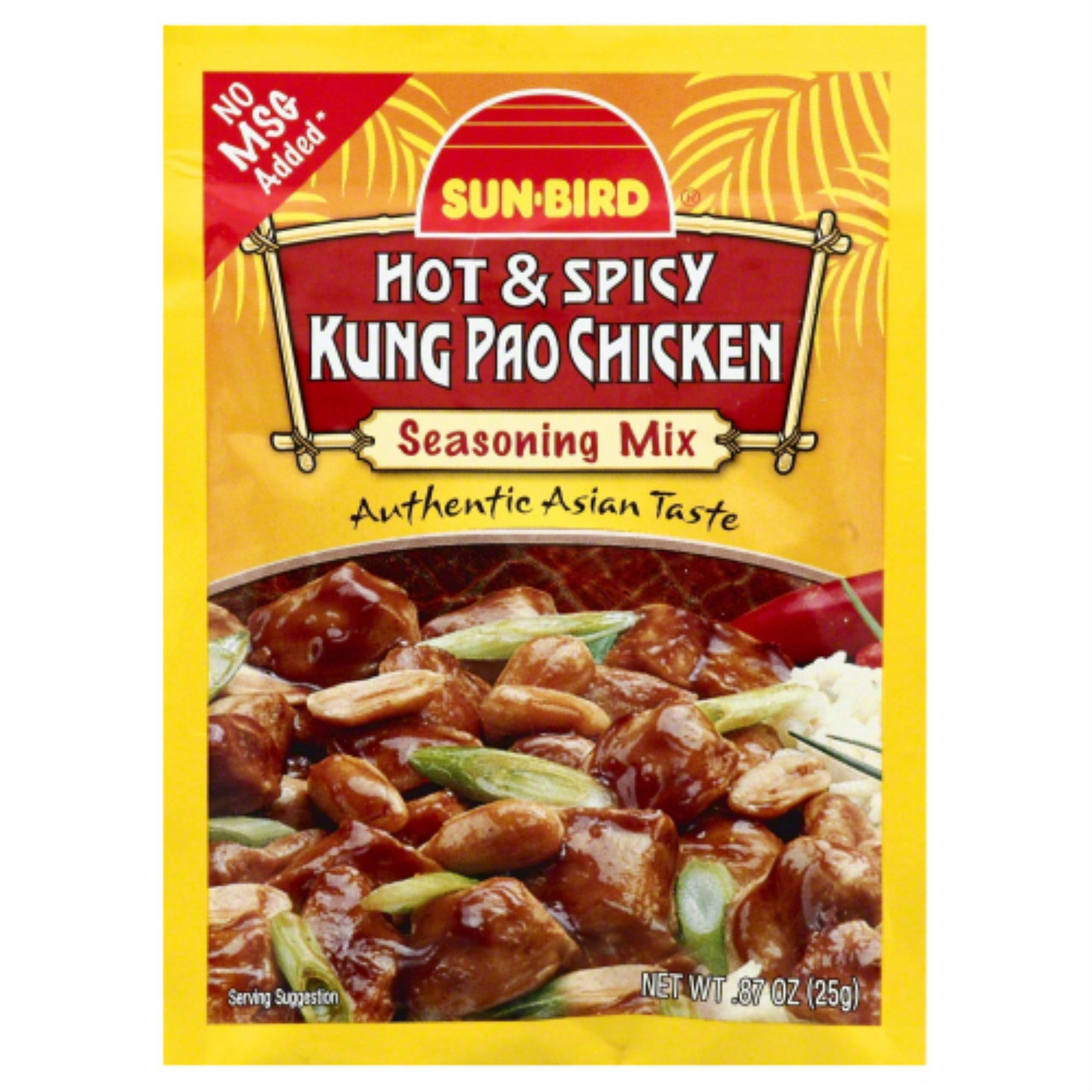 Sunbird Hot & Spicy Kung Pao Chicken Seasoning Mix (24x0.88 Oz)