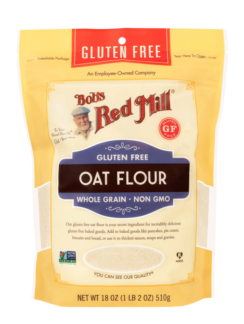 BOBS GF OAT FLOUR ( 4 X 18 OZ   )
