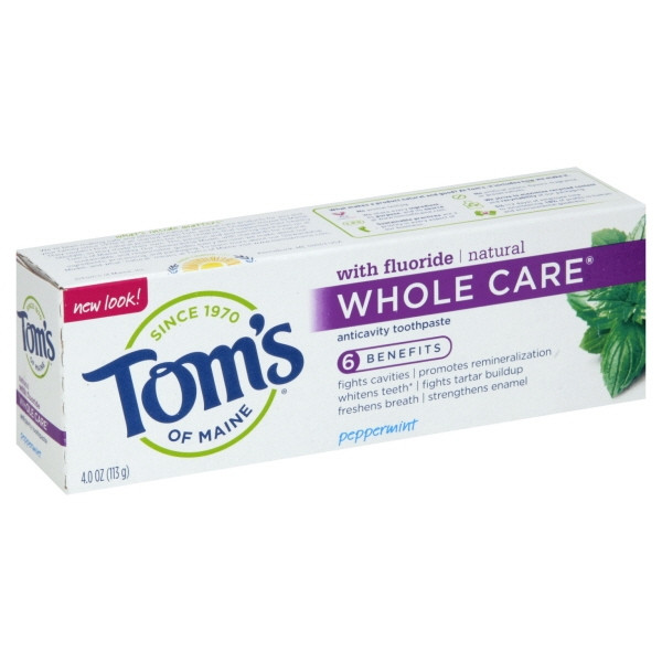 TOMS WHLCRE THPST PPRMNT ( 6 X 4 OZ   )