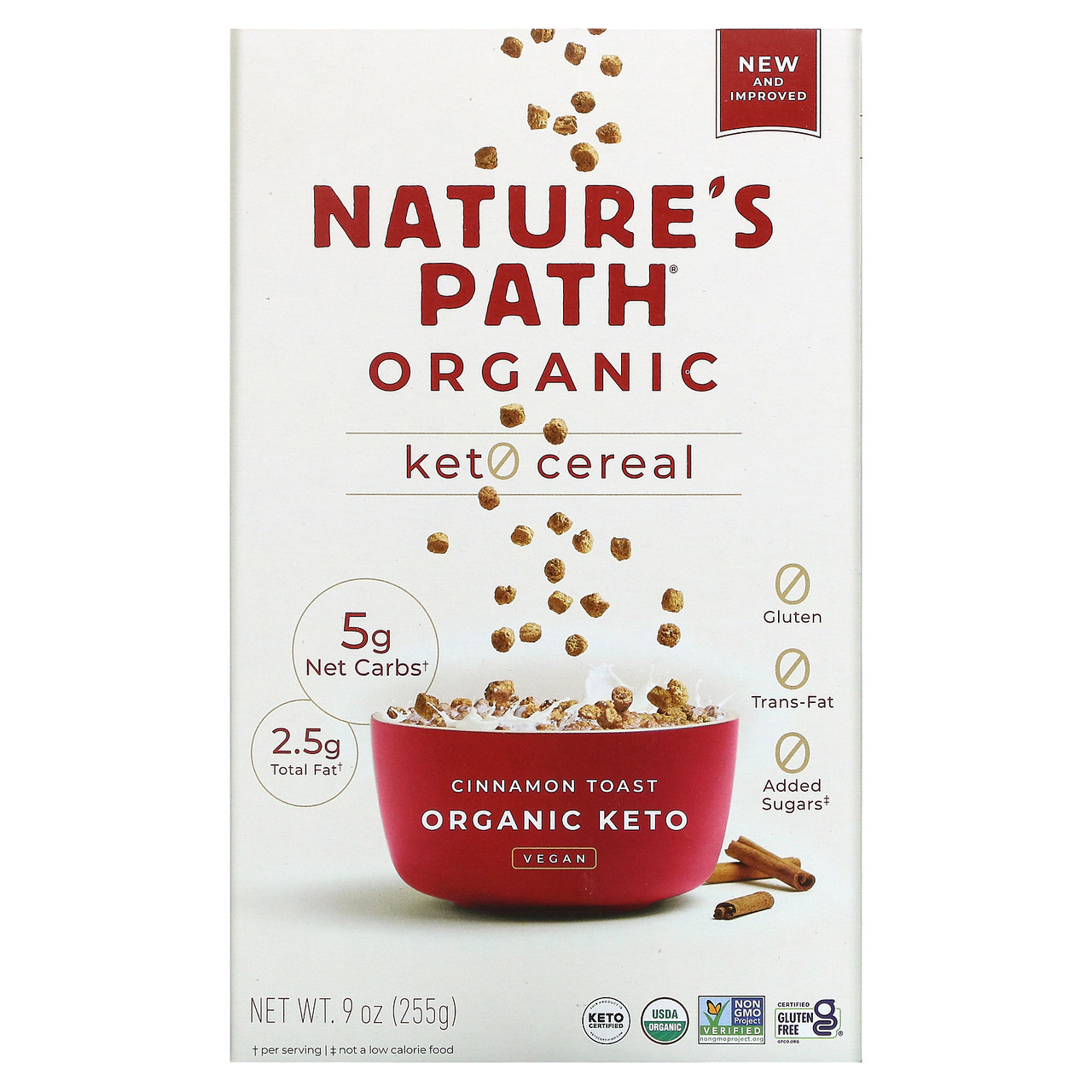 OG2 NP CINN TST KETO CRL ( 12 X 9 OZ )