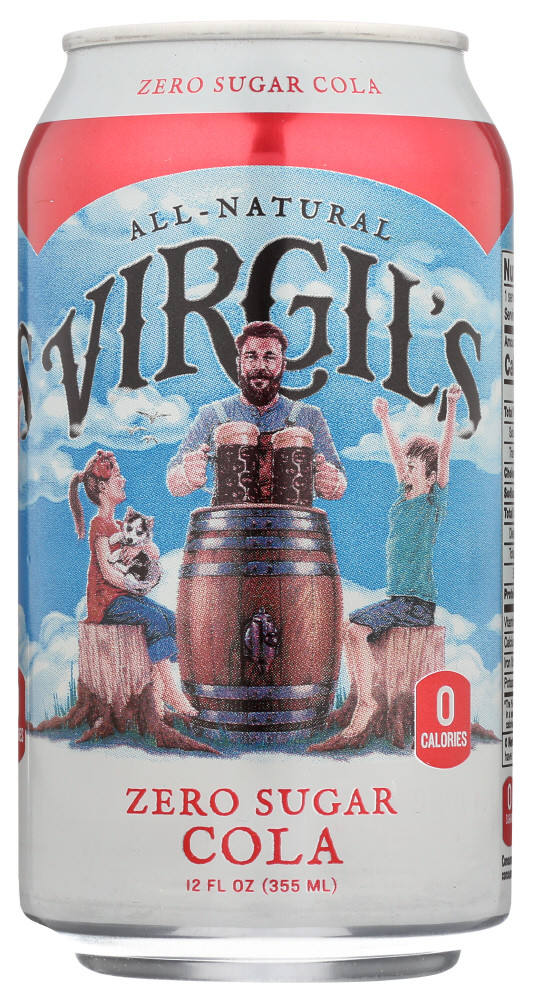 VIRGILS COLA SODA ( 4 X 6 PACK )