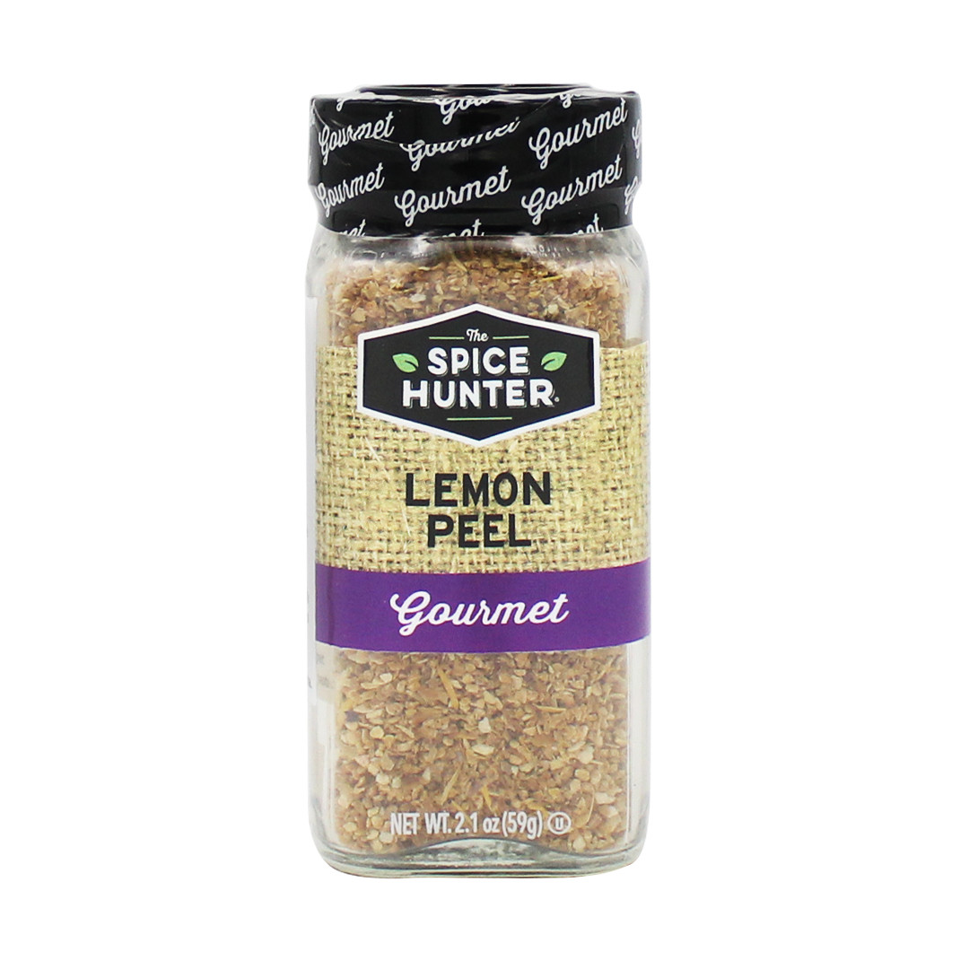 Spice Hunter Lemon Peel, Granulated (6x2.1Oz)