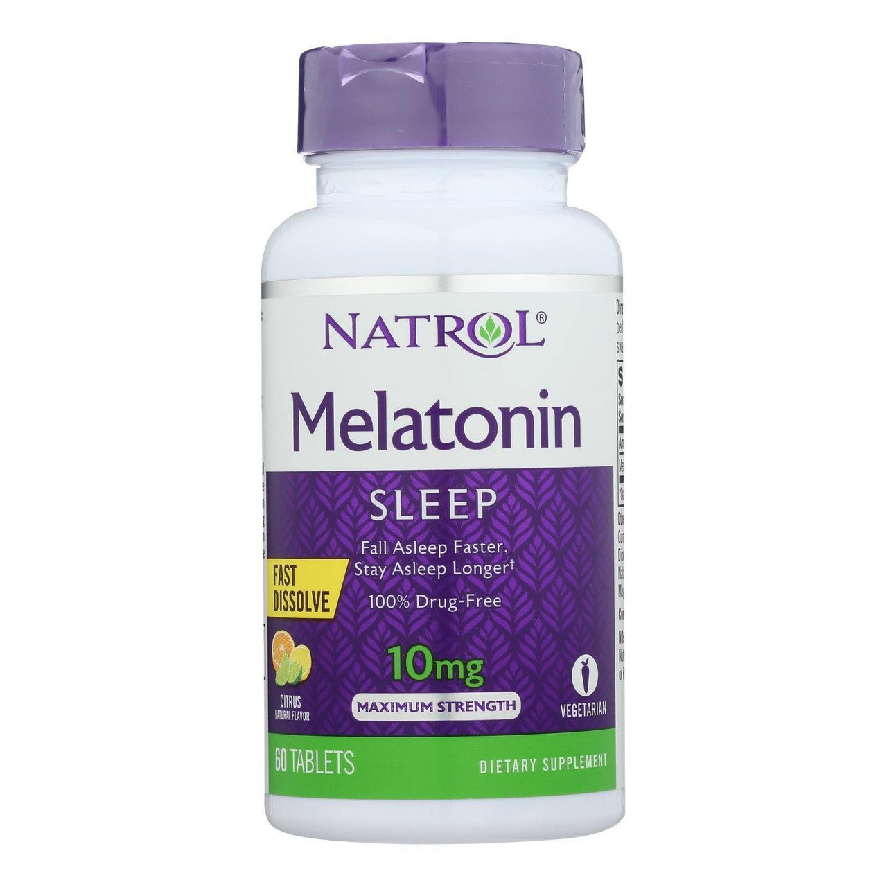 NTRL MELATN 10MG F/D CIT ( 1 X 60 TAB )