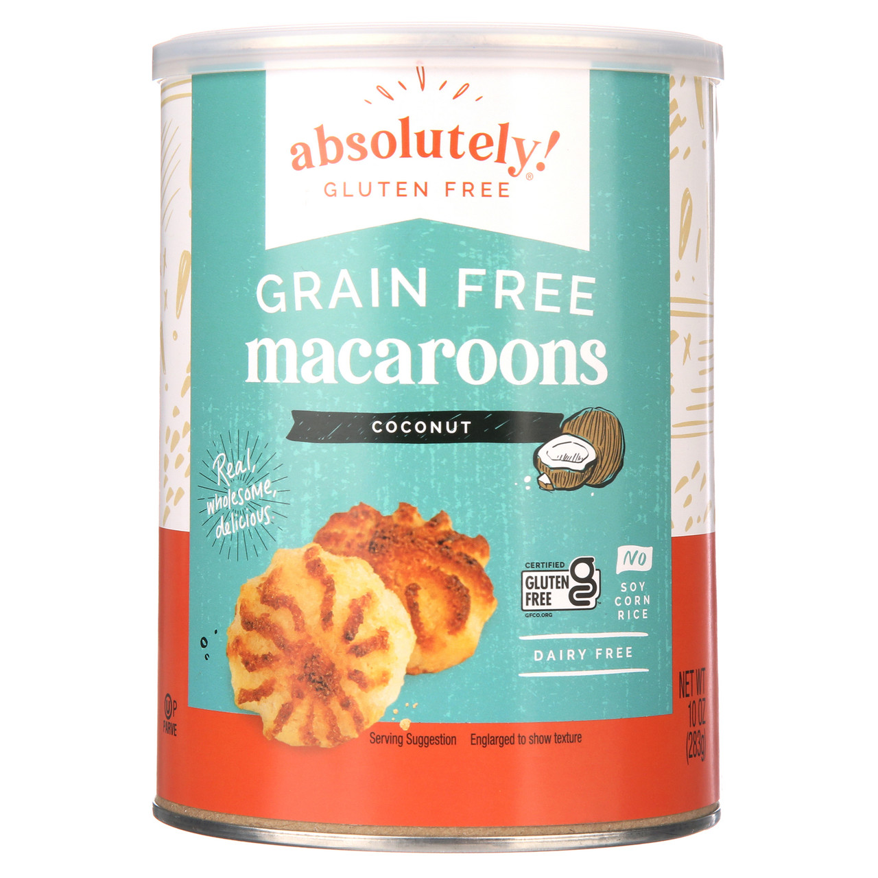 ABSGF COCONUT MACAROONS ( 6 X 10 OZ   )