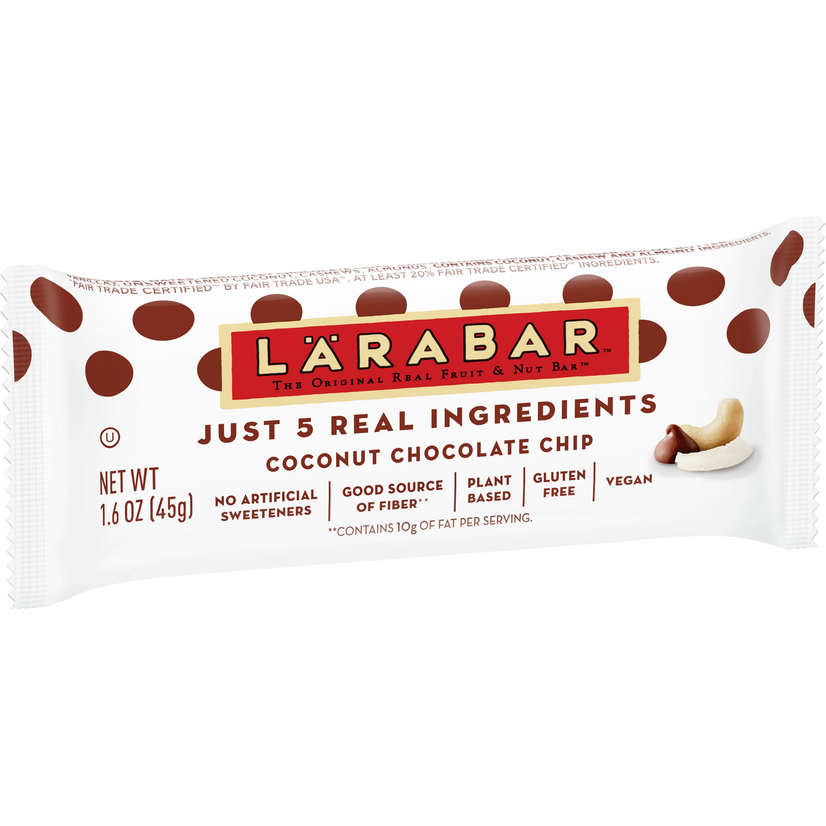 LARA CNUT CHOCCHIP BAR ( 16 X 1.6 OZ )