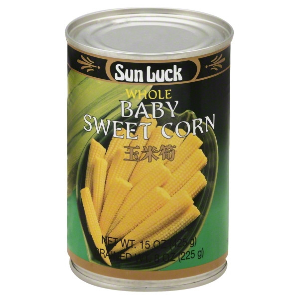 SUN L WHOLE BABY CORN ( 12 X 15 OZ   )