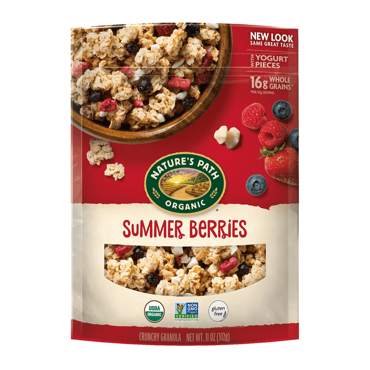 Nature's Path Smmr Berry Granola GF (8x11OZ )