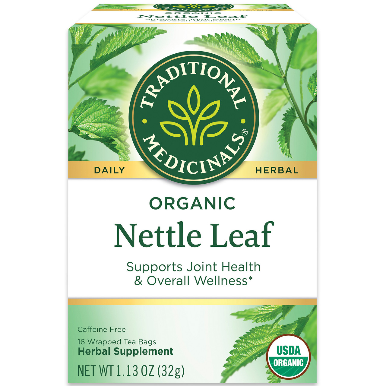 Traditional Medicinals Nettle Leaf Herb Tea (6x16 Bag)