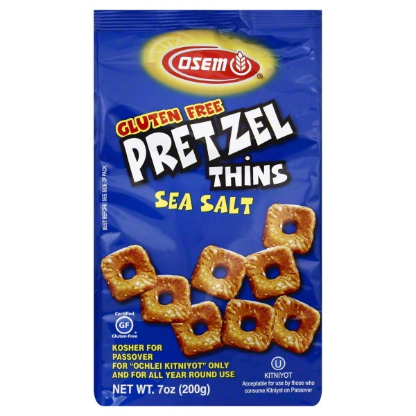 OSEM SSALT PRETZ THIN GF ( 12 X 7 OZ )