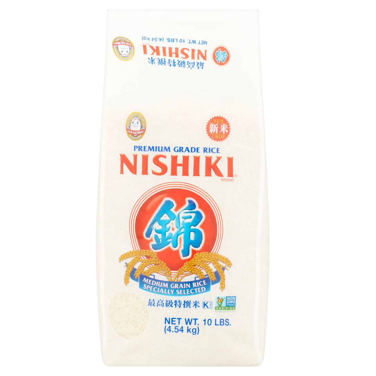 NISHIKI PREM MD GRN RICE ( 4 X 10 LB   )