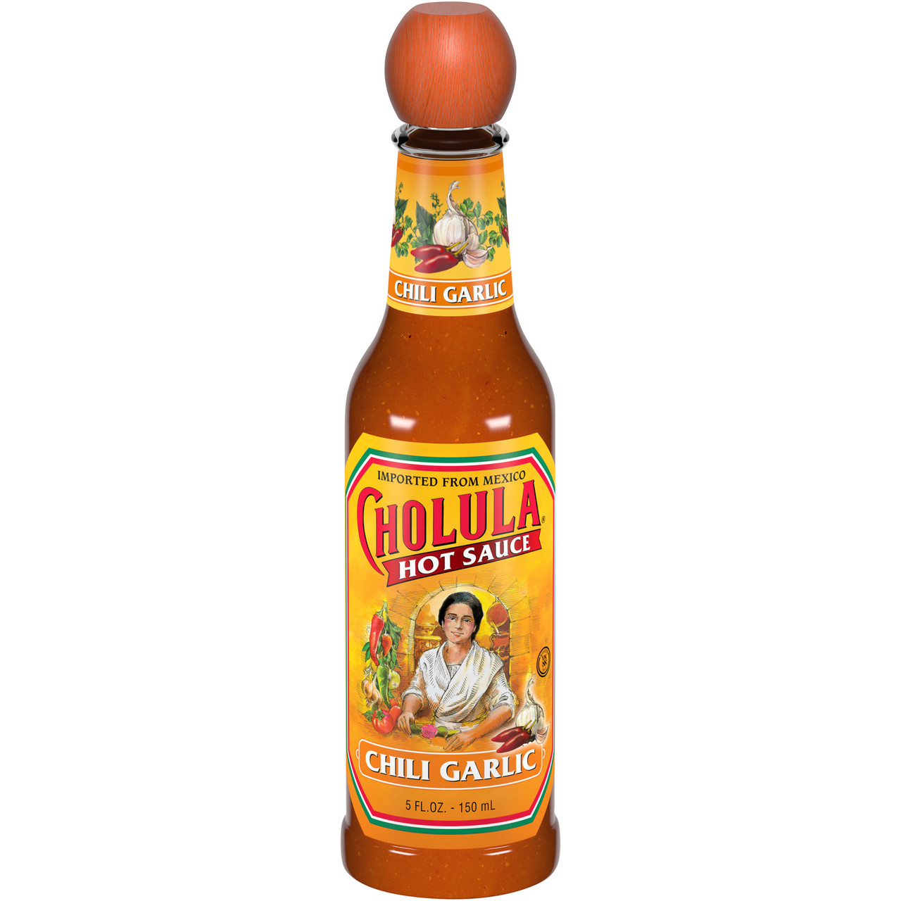 Cholula Chili Garlic Hot Sauce (12x5 Oz)