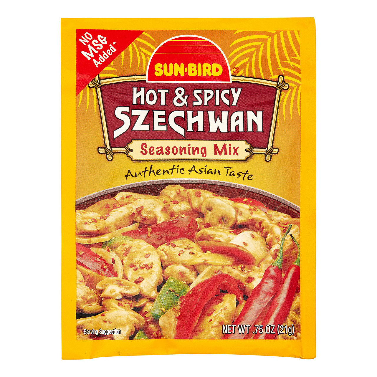 Sunbird Hot Spicy Szechwan Seasoning Mix (24x0.75 Oz)