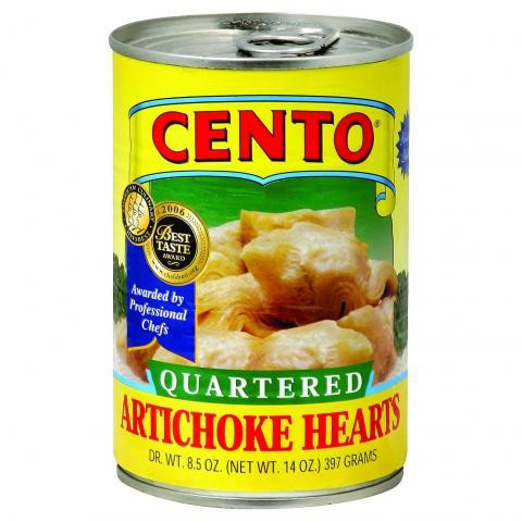 CENTO QUATR ARITICHOKES ( 12 X 14 OZ   )