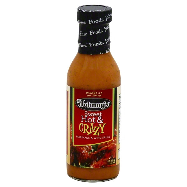 Johnny's  Sweet Hot & Crazy Marinade (6x12 OZ)