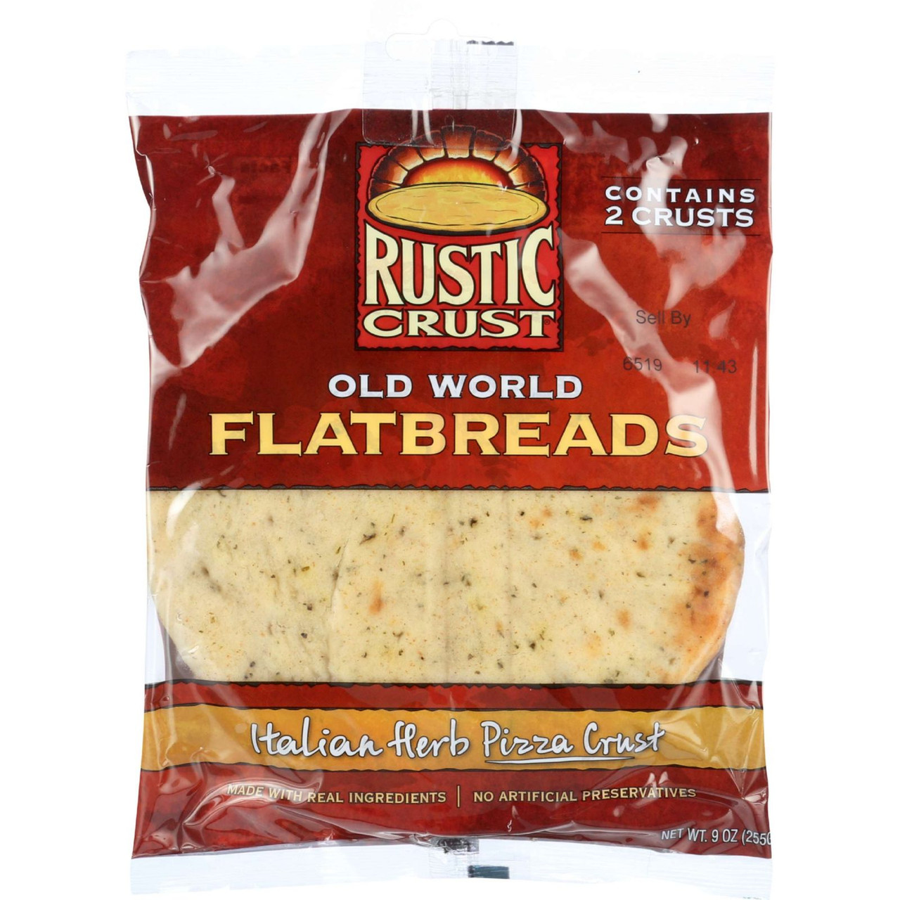 RCRST ITAL HERB 2PK 7" ( 12 X 9 OZ )