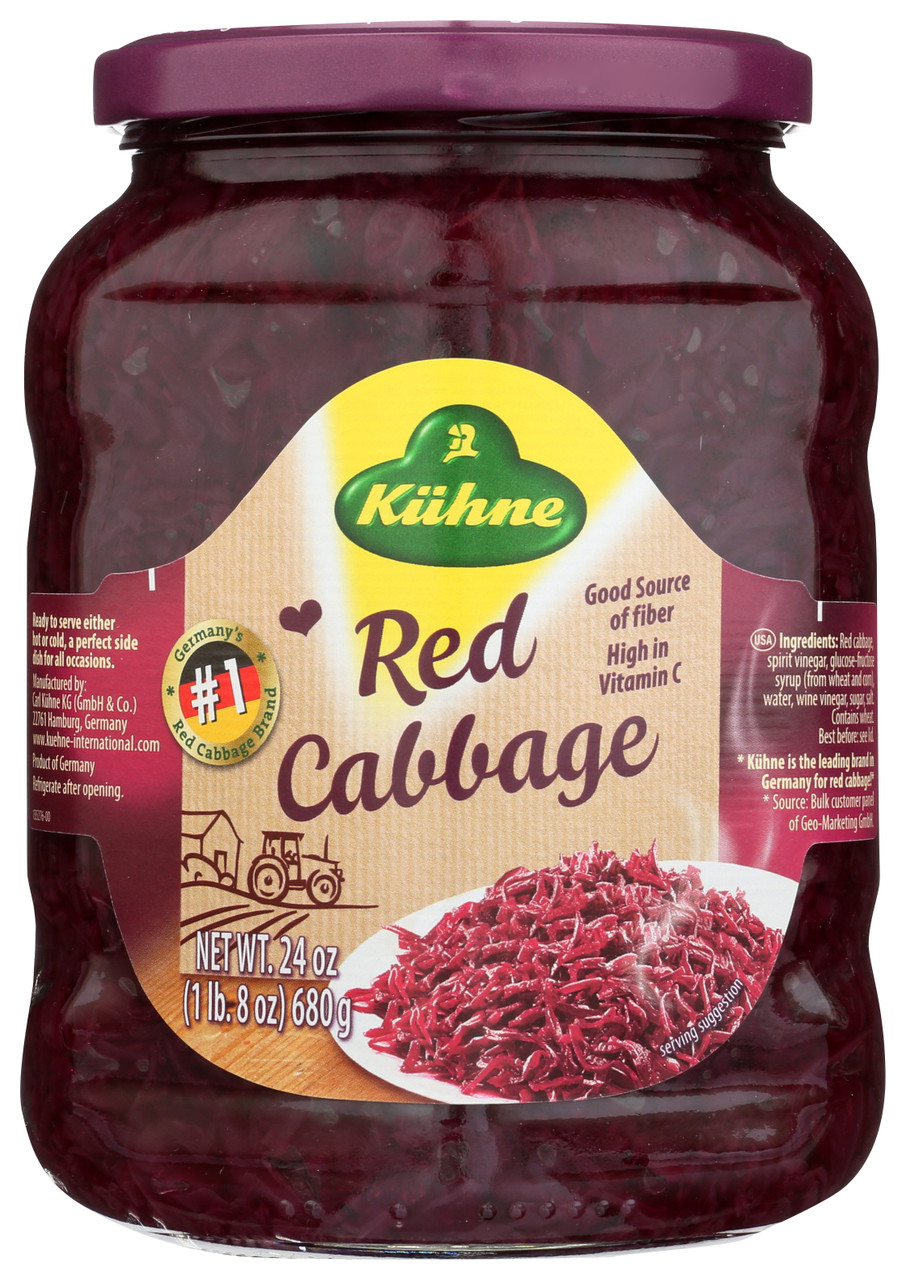 Kuhne Red Cabbage (12x24 OZ)