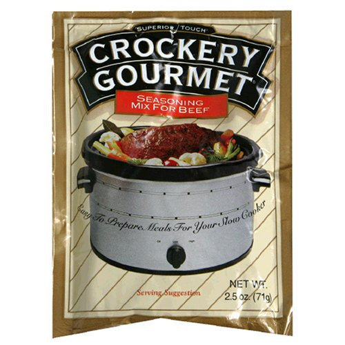 Crockery Gourmet Beef Seasoning Mix (12x2.5OZ )