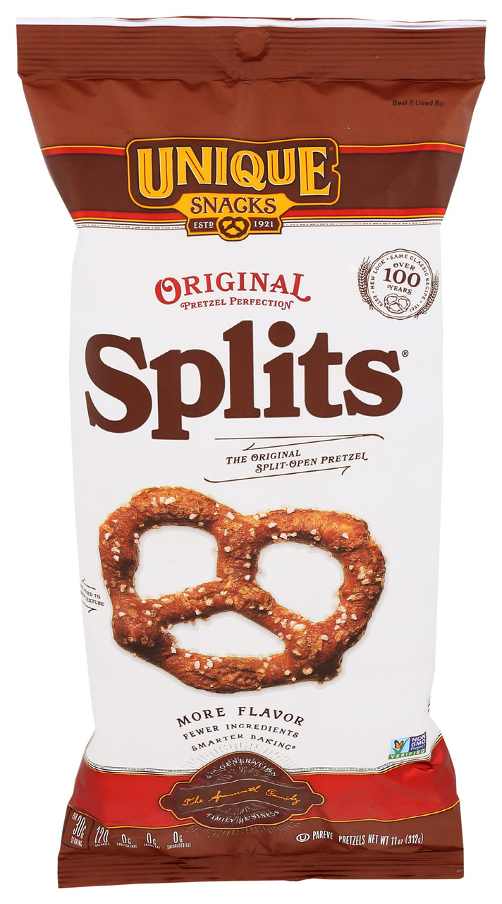 UNIQUE ORIG SPLITS PRTZL ( 12 X 11 OZ )
