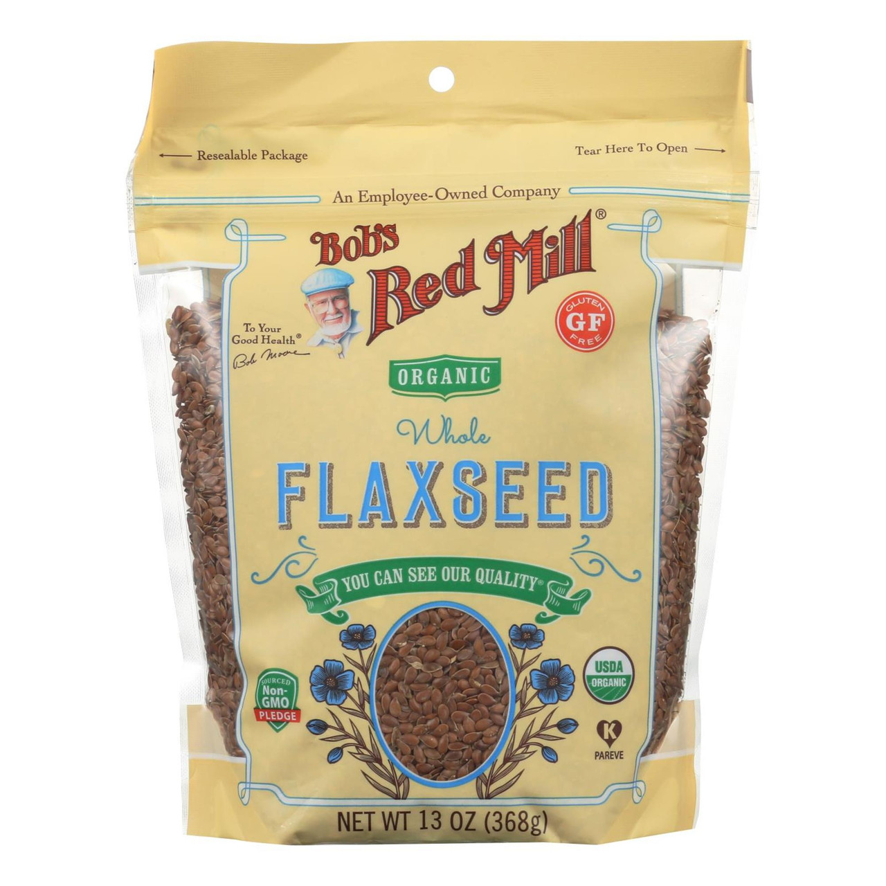 OG2 BOBS FLAXSEED BROWN ( 4 X 13 OZ   )