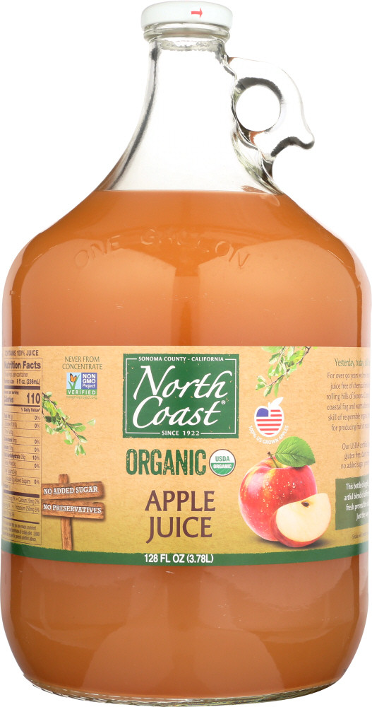 OG1 N COAST APPLE JUICE ( 4 X 128 OZ )