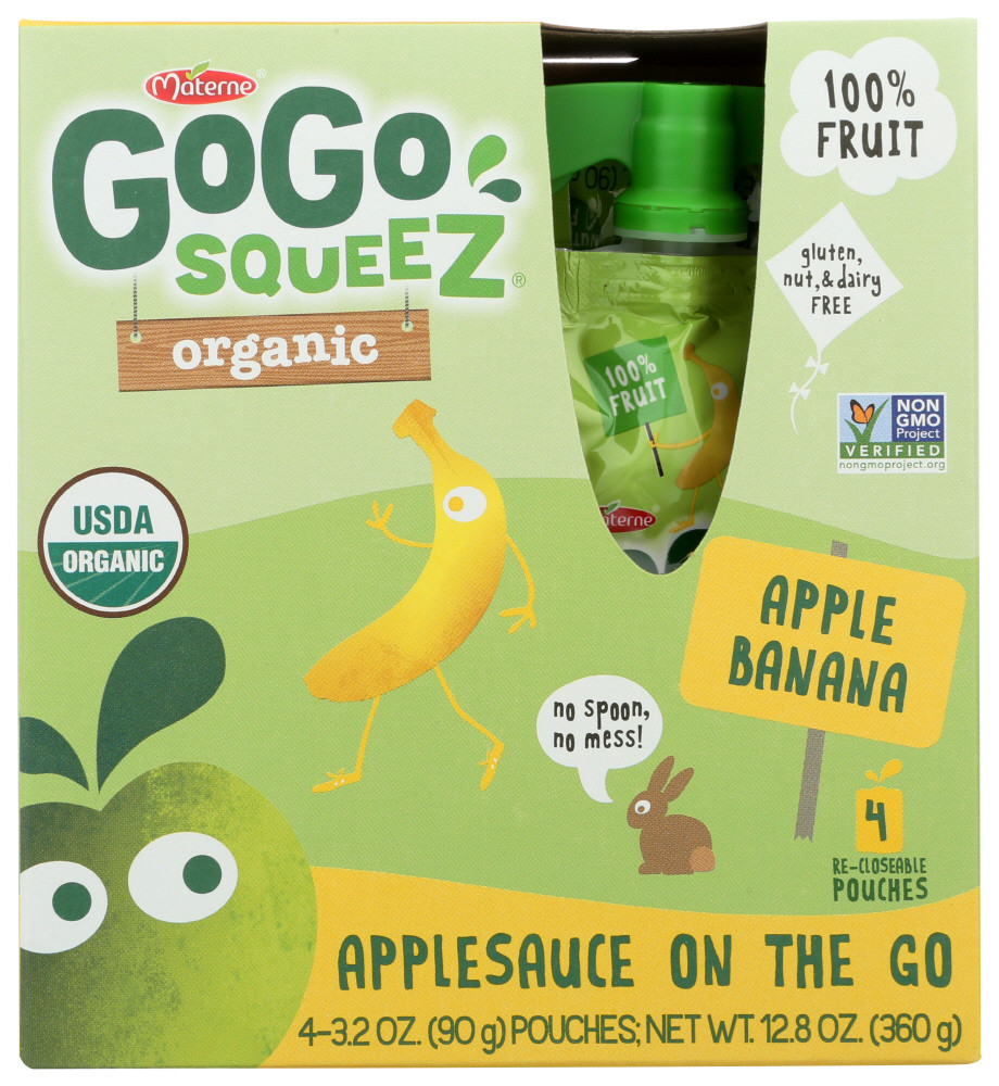 OG1 GOGO SQZ APL BAN ( 12 X 4 PACK )