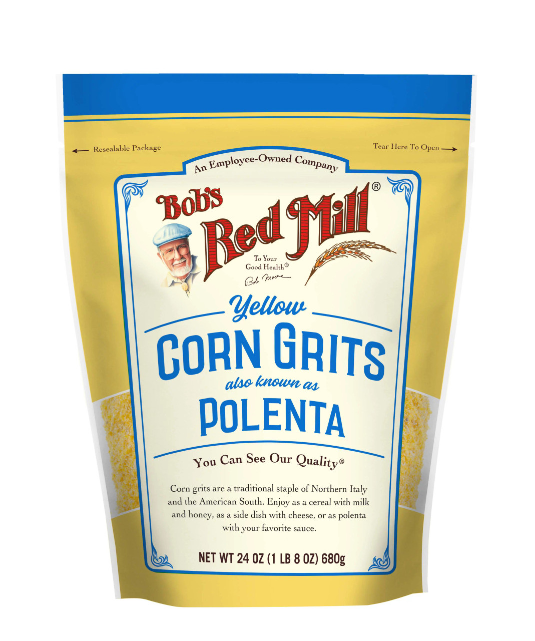 BOBS PLNTA YLW CRN GRTS ( 4 X 24 OZ )