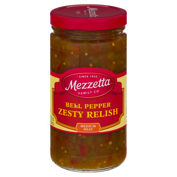 Mezzetta Express Deli-Style Zesty Bell Pepper Relish (6x12Oz)